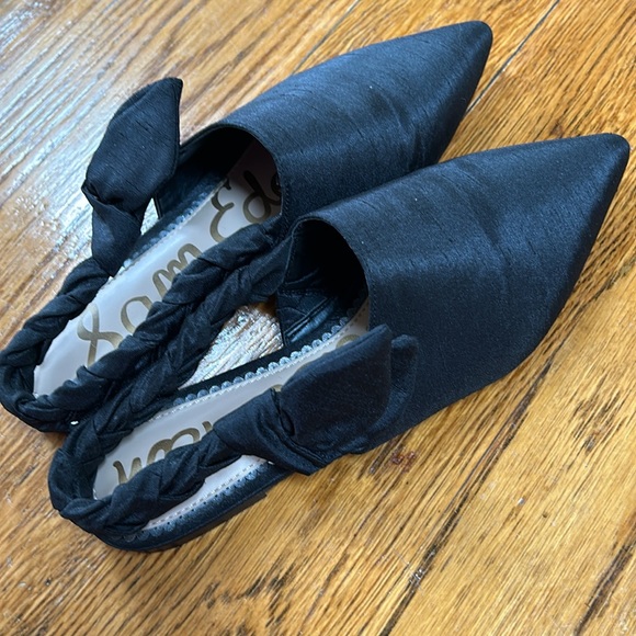 Sam Edelman Rivers sling back pointy toe mules. Size 7 1/2. Excellent condition - Picture 3 of 8
